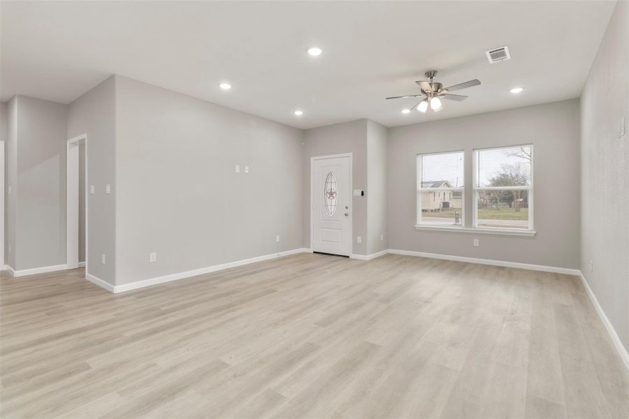 Spacious, unfurnished interior of a new home in , La Porte (Image 11). Spacious, unfurnished interior of a new home in , La Porte (Image 11).