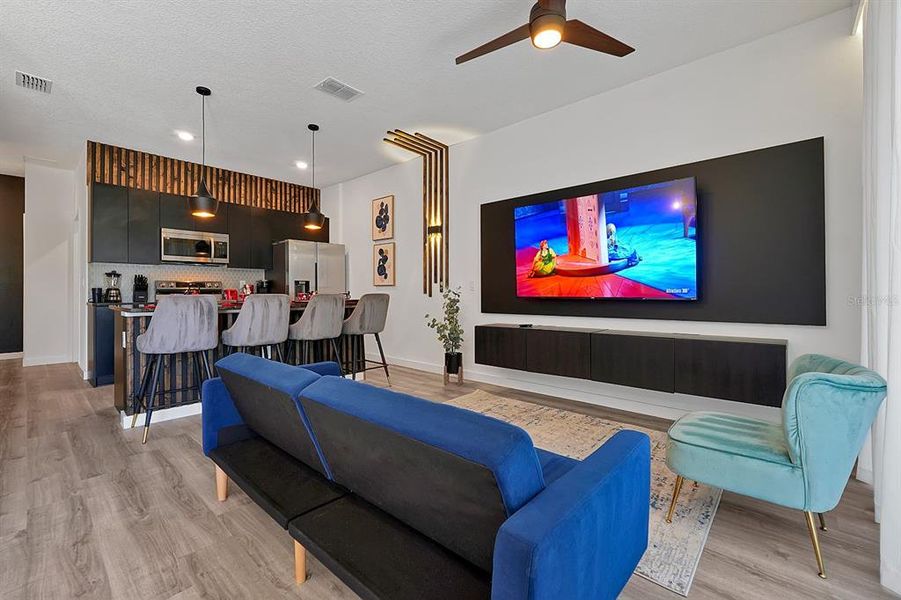 Furnished interior view inside a new home in , Kissimmee (Image 20).