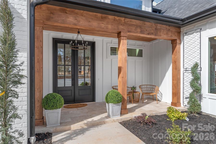 Exterior details and patio area of a home in , Waxhaw (Image 3). Exterior details and patio area of a home in , Waxhaw (Image 3).