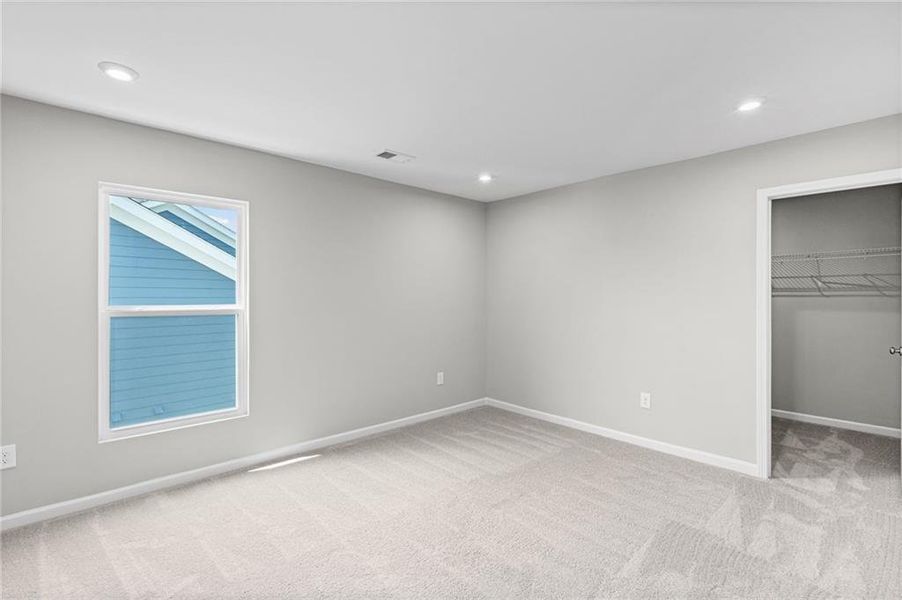Spacious, unfurnished interior of a new home in The Reserve At Liberty Park, Braselton (Image 36). Spacious, unfurnished interior of a new home in The Reserve At Liberty Park, Braselton (Image 36).
