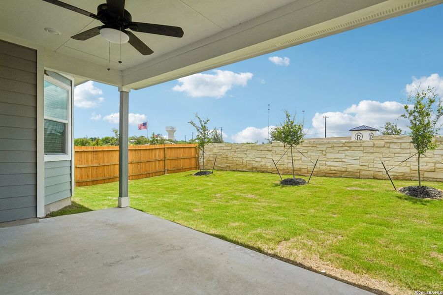 Exterior details and patio area of a home in Stetson Ridge, Marion (Image 21). Exterior details and patio area of a home in Stetson Ridge, Marion (Image 21).