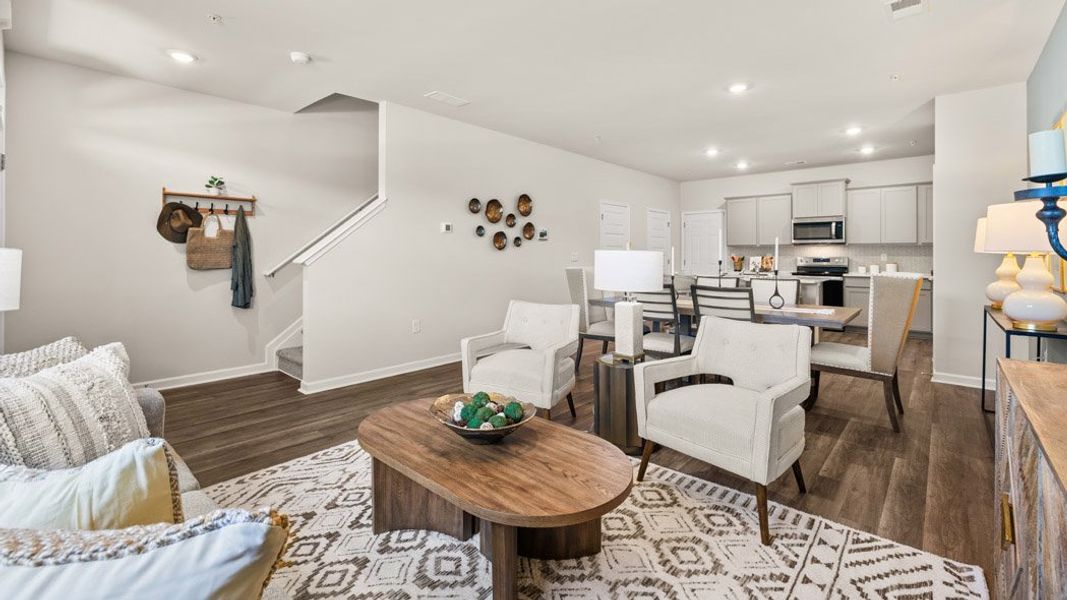 Furnished interior view inside a new home in Echo Glen, Stockbridge (Image 46).