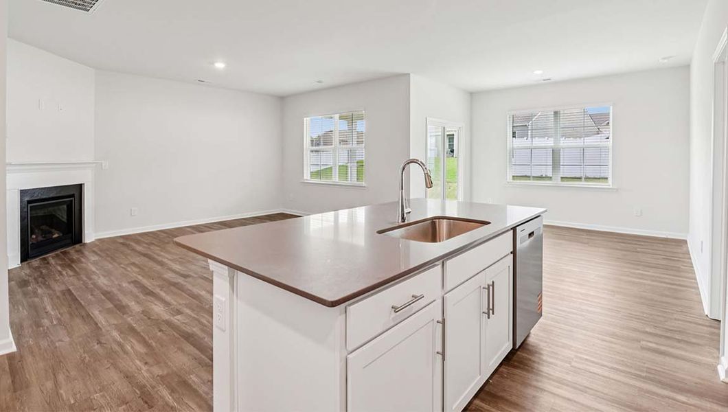 Furnished interior view inside a new home in Silverstein, Salisbury (Image 5).