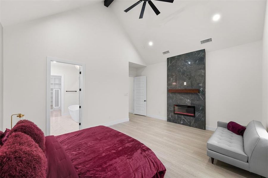 Furnished interior view inside a new home in , Forney (Image 25).