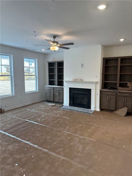 In-progress construction of a new home in Brownstone Park, Easley, SC (Image 11).