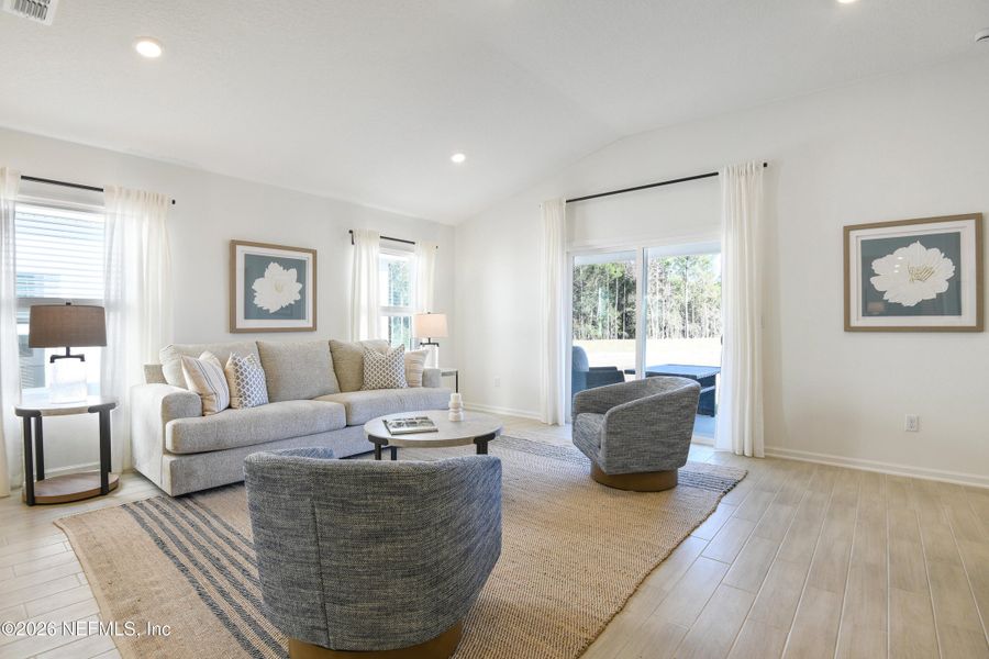 Furnished interior view inside a new home in , Orange Park (Image 17).