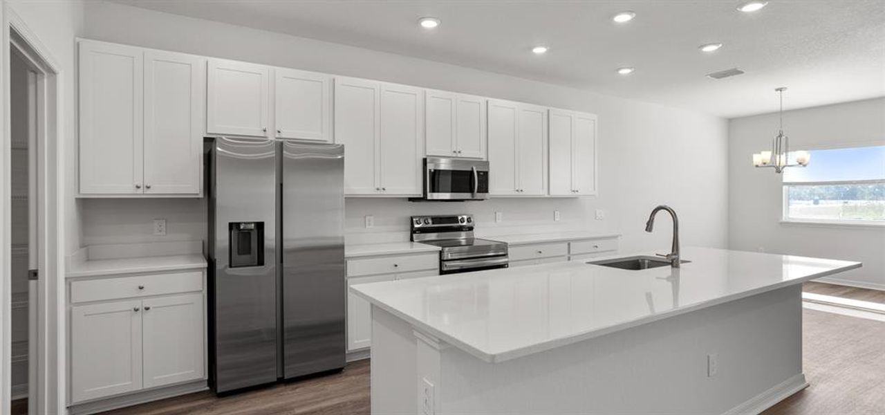 Furnished interior view inside a new home in The Crossings - Single-Family Homes, St. Cloud (Image 12).