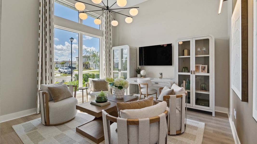 Representative furnished interior of a home built from the 2566F by Perry Homes in Mandarin Grove, Palmetto (Image 8).