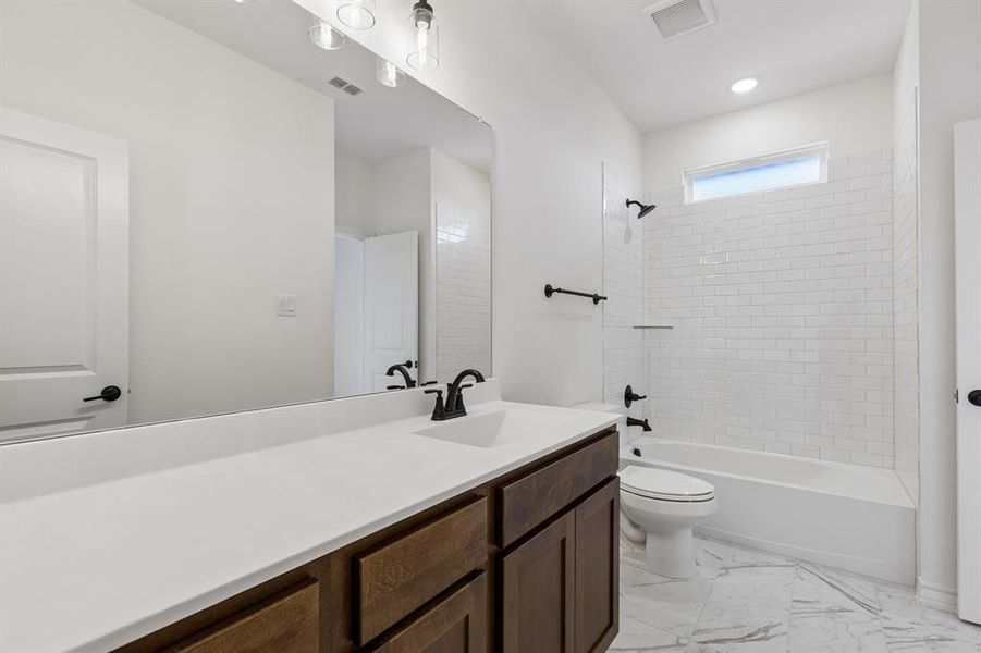 Furnished interior view inside a new home in Cambridge Manor, North Richland Hills (Image 13).