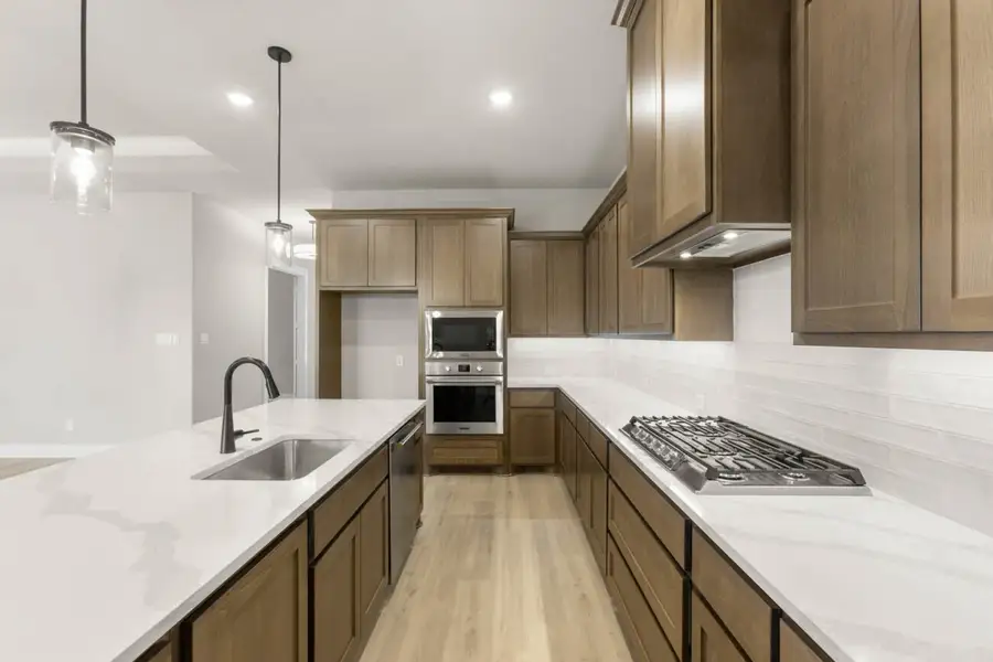 Furnished interior view inside a new home in Ladera at Tavolo Park, Fort Worth (Image 7).