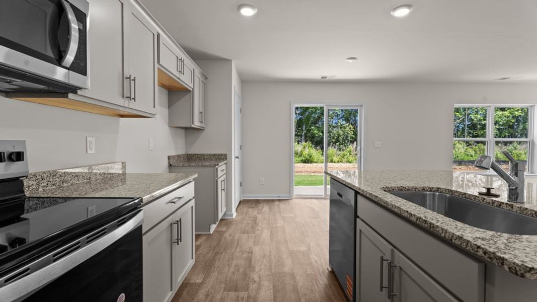 Furnished interior view inside a new home in Jetstream Park, Wilson (Image 6).