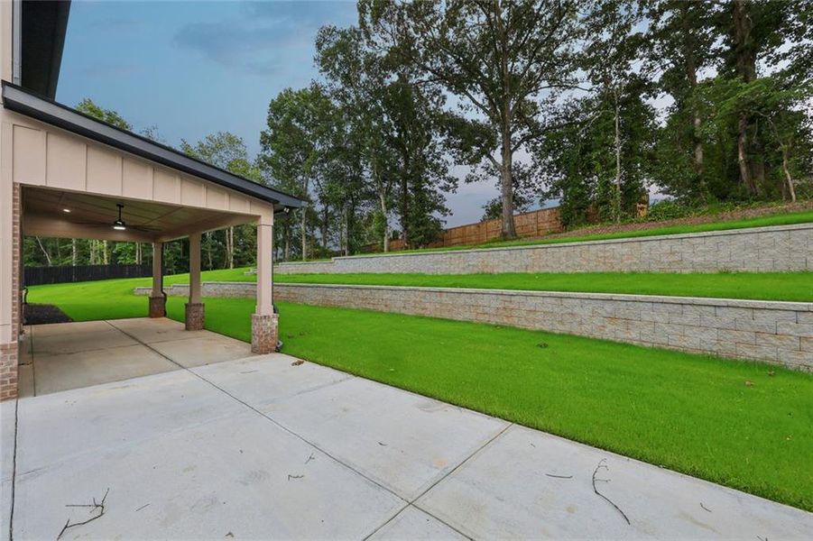 Exterior details and patio area of a home in , Auburn (Image 4). Exterior details and patio area of a home in , Auburn (Image 4).
