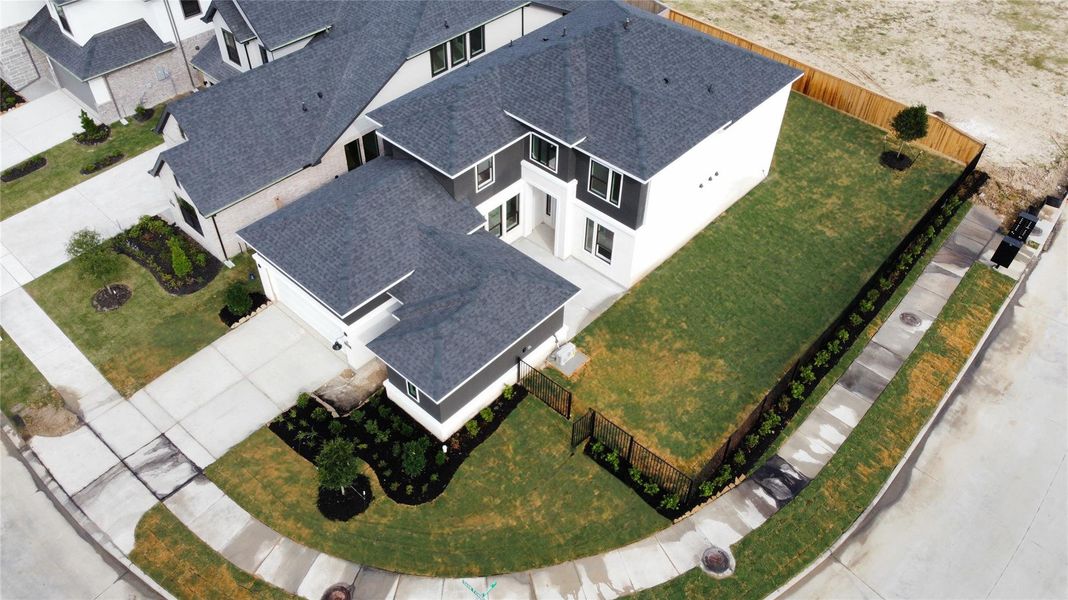 Located on a spacious corner lot, this home features upgraded full masonry!