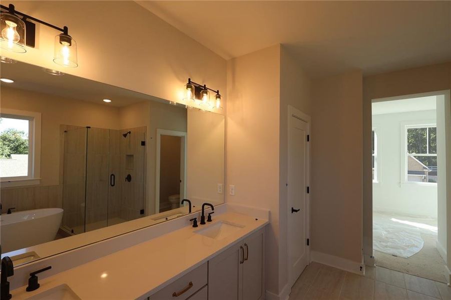 Furnished interior view inside a new home in Ellis, Marietta (Image 7).