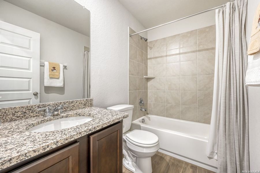 Furnished interior view inside a new home in Timber Creek, San Antonio (Image 12).