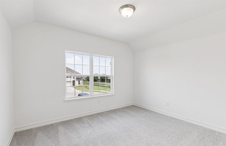 Spacious secondary bedroom with ample closet space Spacious secondary bedroom with ample closet space