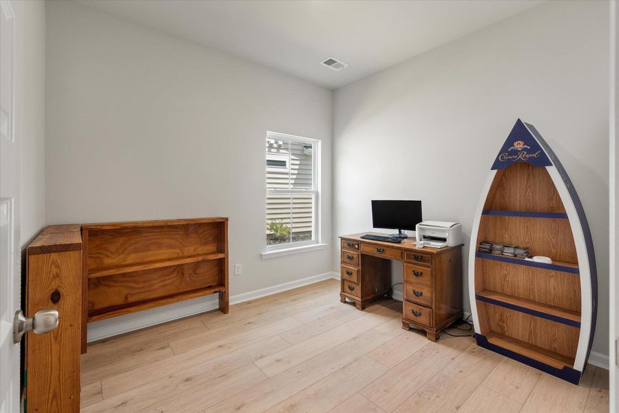 Furnished interior view inside a new home in Horizons at Summers Corner | 55+, Summerville (Image 37).