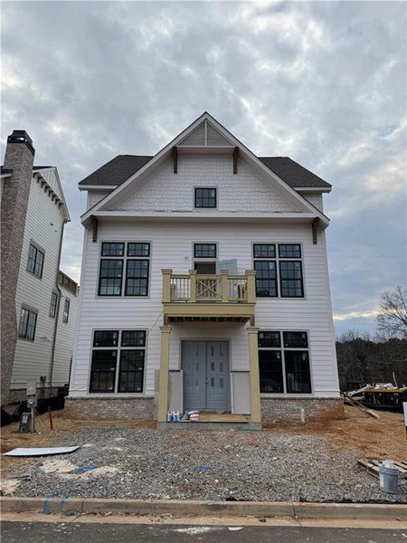 In-progress construction of a new home in , Milton, GA (Image 16). In-progress construction of a new home in , Milton, GA (Image 16).