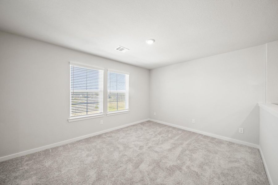 Spacious, unfurnished interior of a new home in Riverwood Ranch, Angleton (Image 17). Spacious, unfurnished interior of a new home in Riverwood Ranch, Angleton (Image 17).