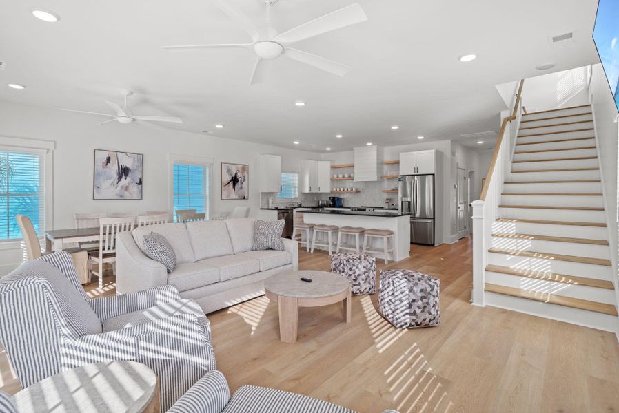 Furnished interior view inside a new home in , Murrells Inlet (Image 7).