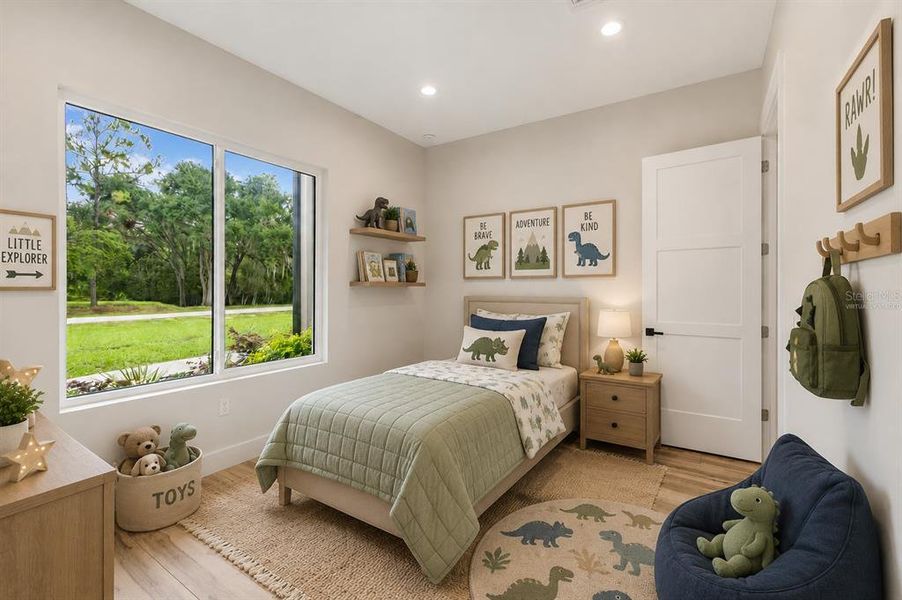 Furnished interior view inside a new home in , New Port Richey (Image 13).