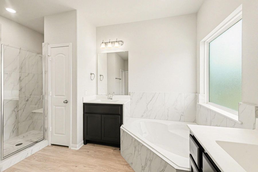 Furnished interior view inside a new home in Clear View Estates, Willis (Image 13).