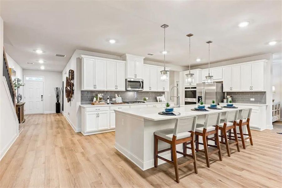 Furnished interior view inside a new home in Brookshire Manor, Canton (Image 13).