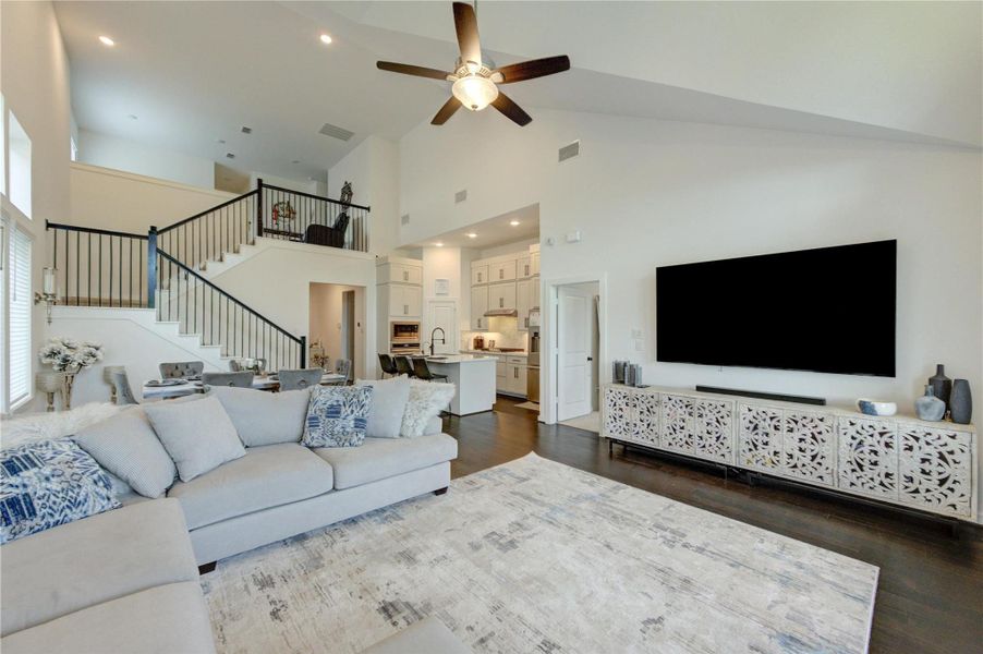 Furnished interior view inside a new home in Sienna 45', 50', Missouri City (Image 40).