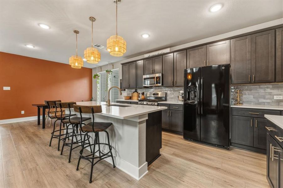 Furnished interior view inside a new home in , McKinney (Image 39). Furnished interior view inside a new home in , McKinney (Image 39).