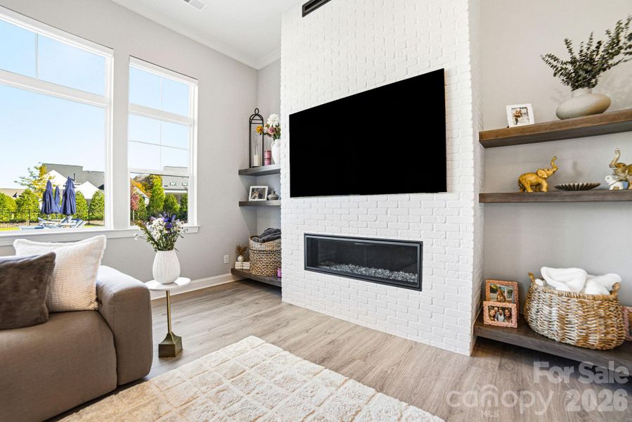 Furnished interior view inside a new home in , Huntersville (Image 15).