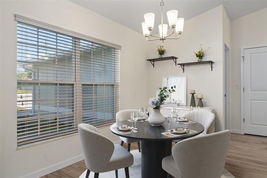 Furnished interior view inside a new home in , Weeki Wachee (Image 9).