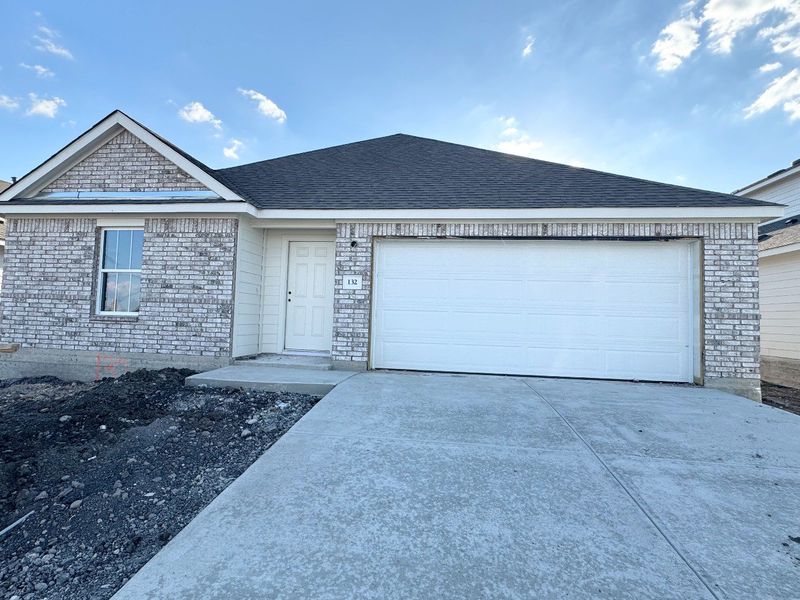 2D floor plan layout of this home in Sky Ridge, San Marcos, TX (Image 5).