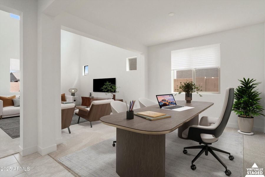 Office - Staged Office - Staged