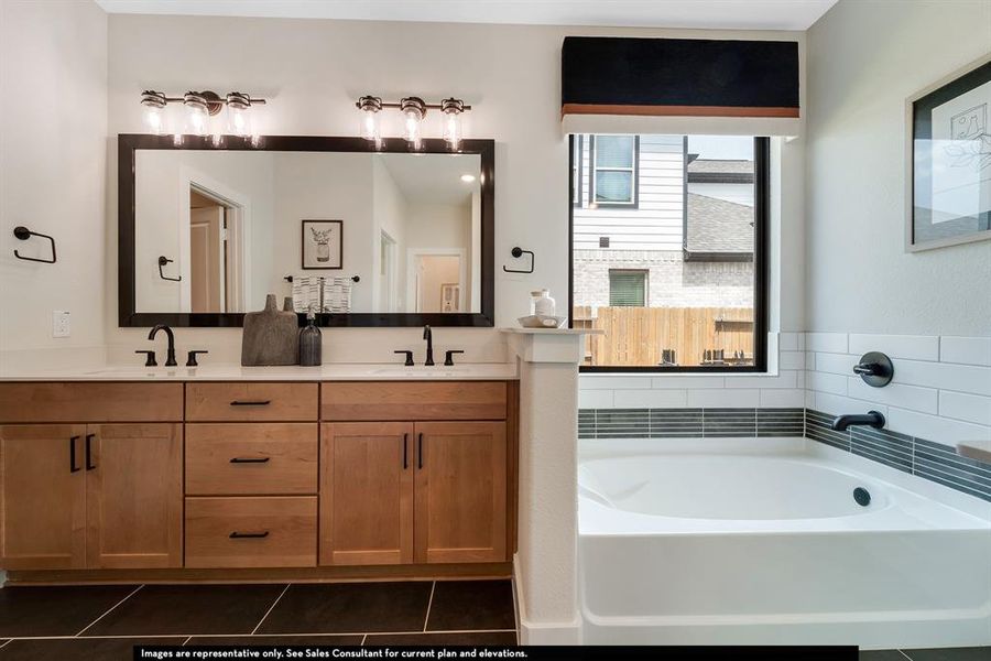 Furnished interior view inside a new home in La Terra, Celina (Image 5).