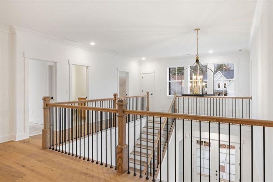Furnished interior view inside a new home in White Post on Lake Lanier, Gainesville (Image 14).