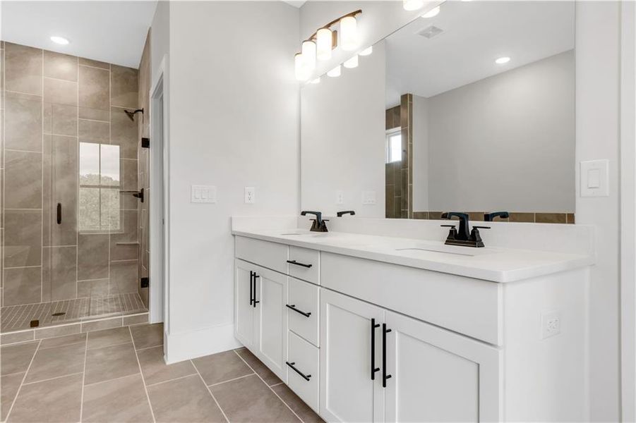 Furnished interior view inside a new home in Echo Park, Suwanee (Image 4).