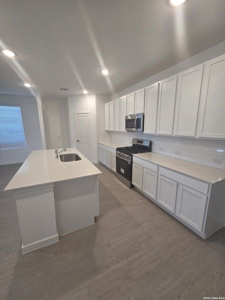 Furnished interior view inside a new home in Navarro Ranch, Seguin (Image 3).