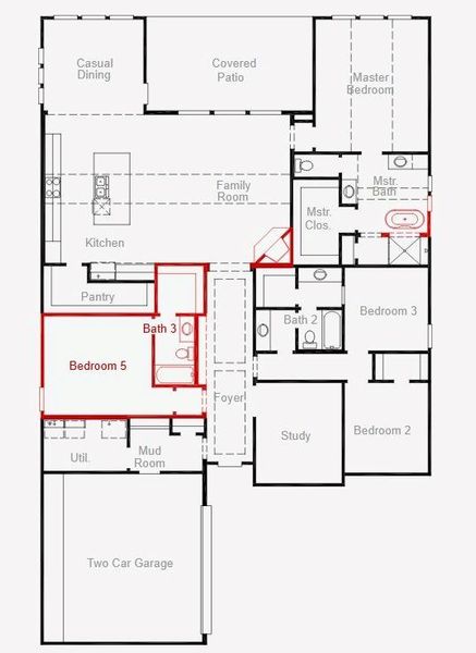 Lavaca Floorplan Layout
