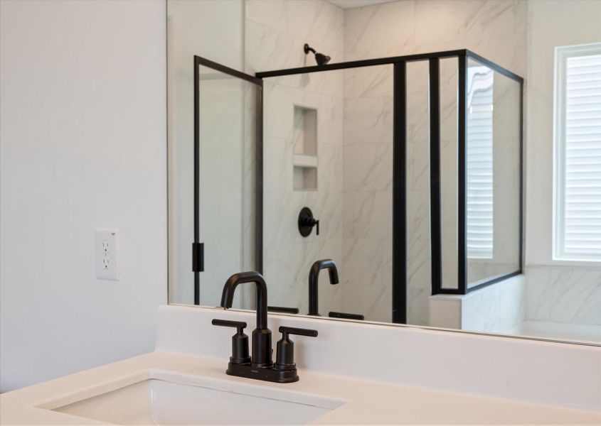 Furnished interior view inside a new home in Parker's Preserve, Ridgeville (Image 8). Furnished interior view inside a new home in Parker's Preserve, Ridgeville (Image 8).