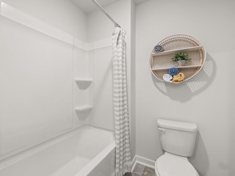 Furnished interior view inside a new home in Parkside at Carter Grove, Cartersville (Image 3). Furnished interior view inside a new home in Parkside at Carter Grove, Cartersville (Image 3).