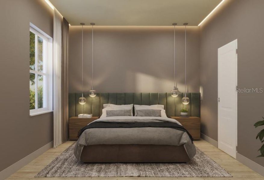 Furnished interior view inside a new home in , Brooksville (Image 5).