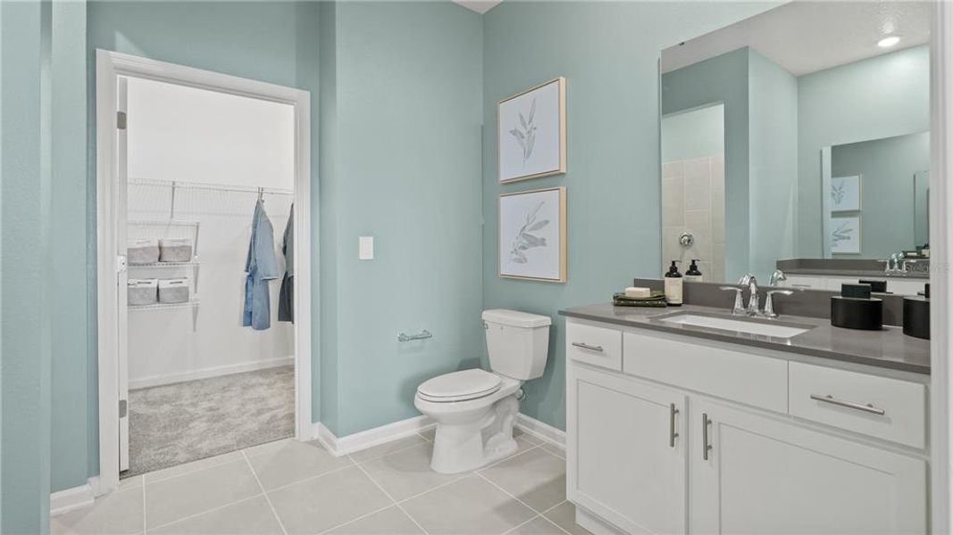 Furnished interior view inside a new home in , Kissimmee (Image 10).