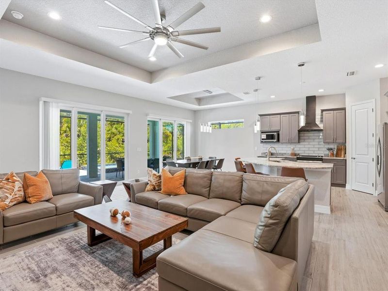 Furnished interior view inside a new home in , Rotonda West (Image 17). Furnished interior view inside a new home in , Rotonda West (Image 17).