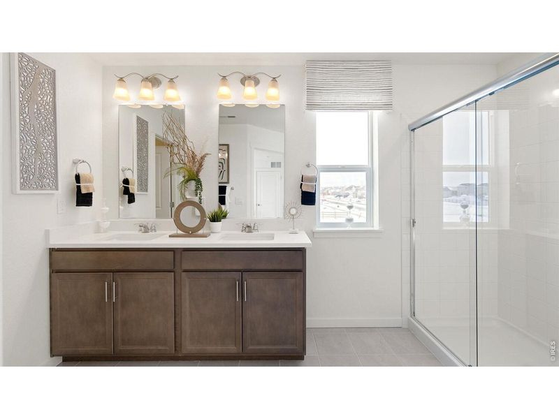 Furnished interior view inside a new home in Hansen Farm, Fort Collins (Image 7).