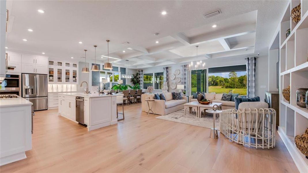 Furnished interior view inside a new home in Cresswind DeLand, Deland (Image 54). Furnished interior view inside a new home in Cresswind DeLand, Deland (Image 54).