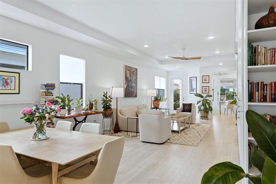 Furnished interior view inside a new home in , Bradenton (Image 5).