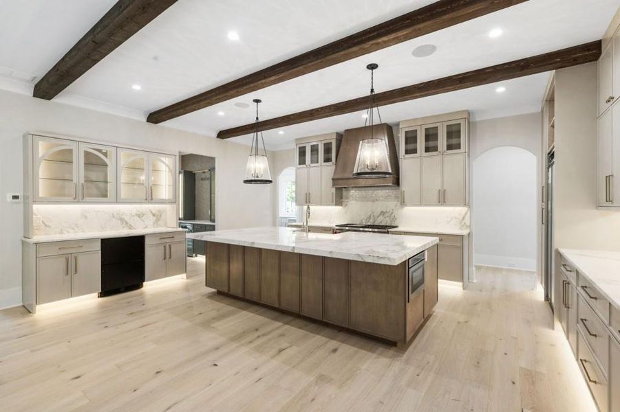 Furnished interior view inside a new home in , Alpharetta (Image 34).