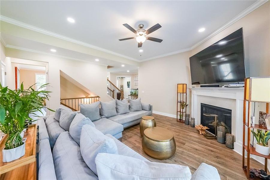 Furnished interior view inside a new home in , Tucker (Image 31).