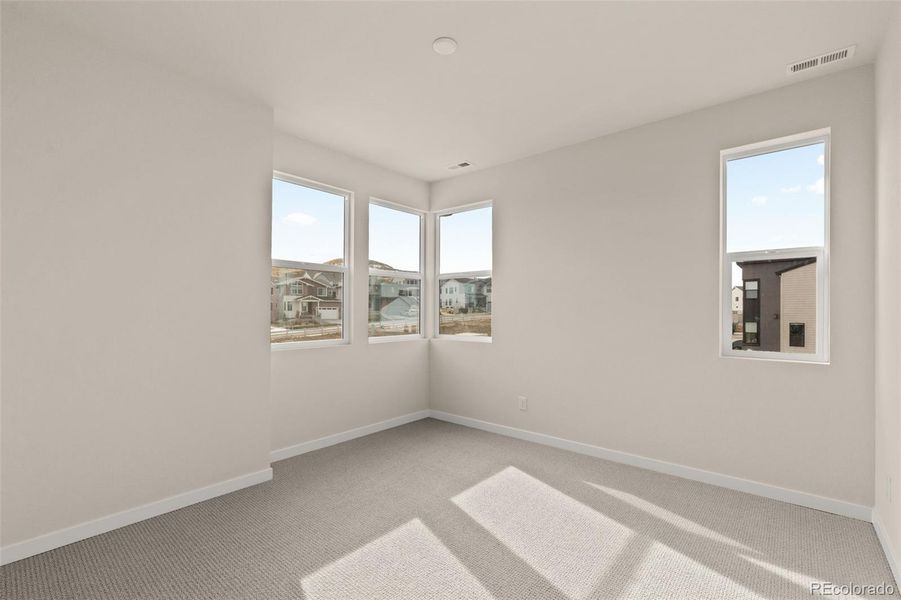 Spacious, unfurnished interior of a new home in Lyric at Ridgegate, Lone Tree (Image 20).
