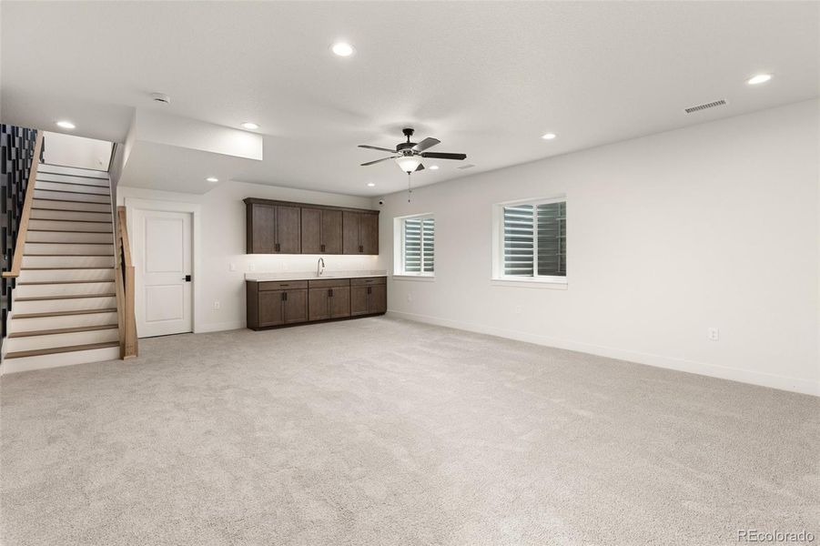 Spacious, unfurnished interior of a new home in Sterling Ranch 50s, Colorado Springs (Image 21). Spacious, unfurnished interior of a new home in Sterling Ranch 50s, Colorado Springs (Image 21).